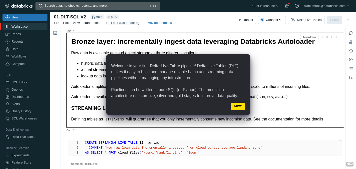 01-DLT-SQL V2 - Databricks